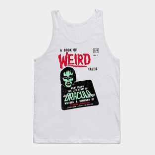 A Book of Weird Tales - Bela Lugosi Tank Top